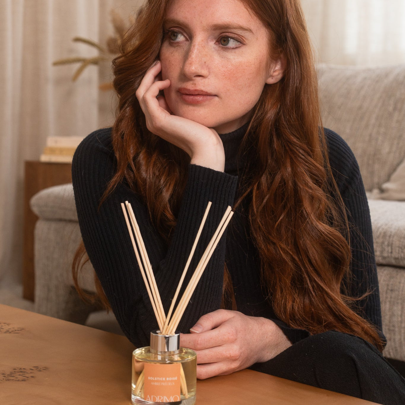 Diffuseur naturel à la vanille Étreinte Vanille – 100 ml, parfum doux et apaisant