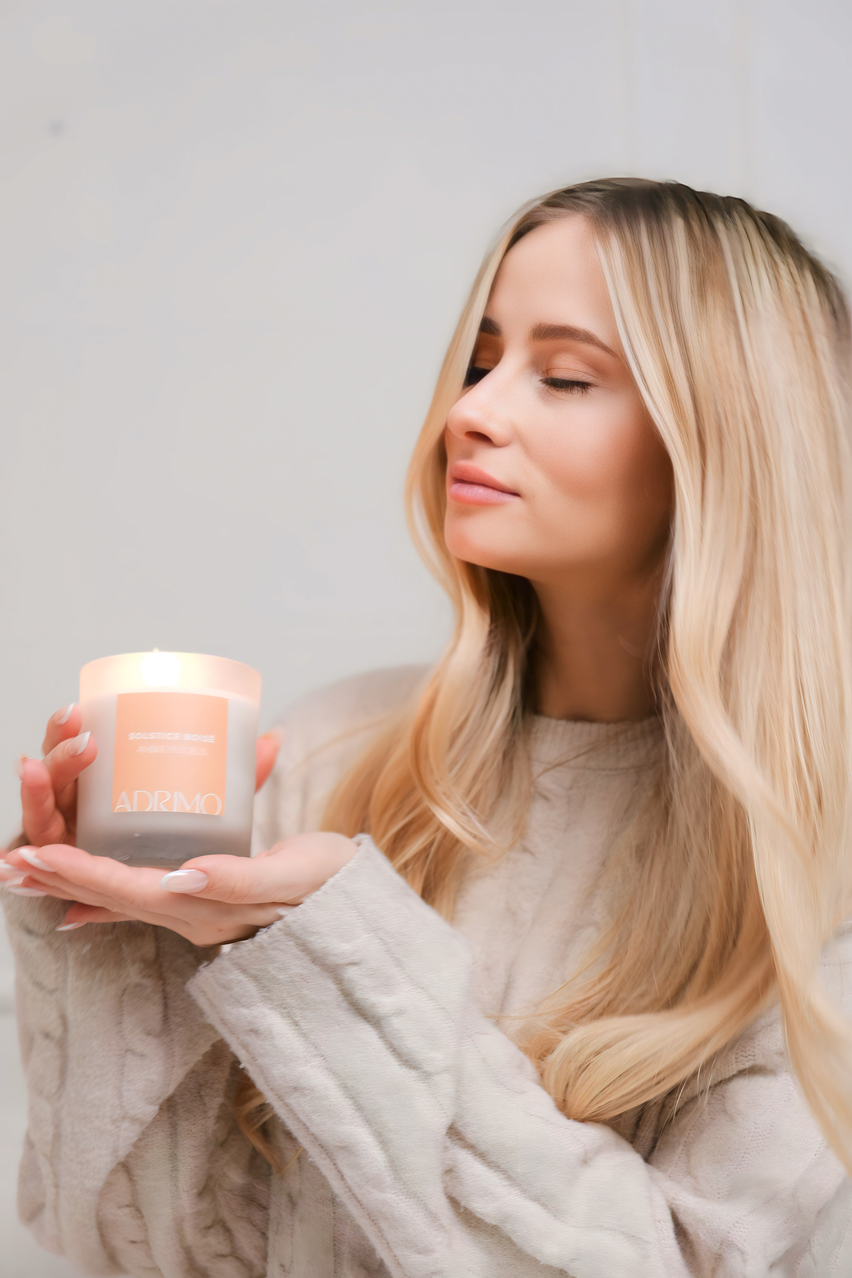 Bougie naturelle vanille 