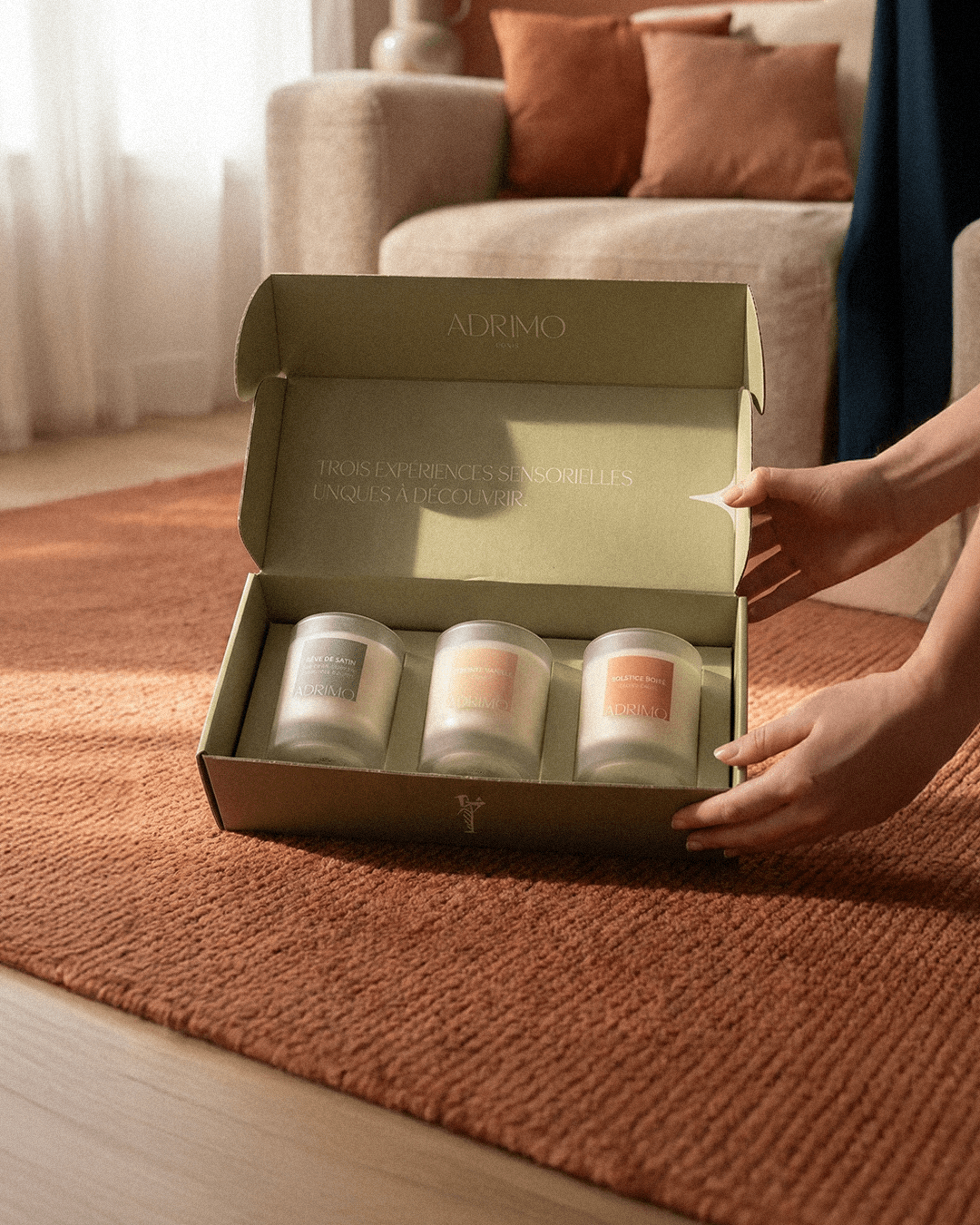 Coffret cadeau parfum d'intérieur bio : l'élégance naturelle