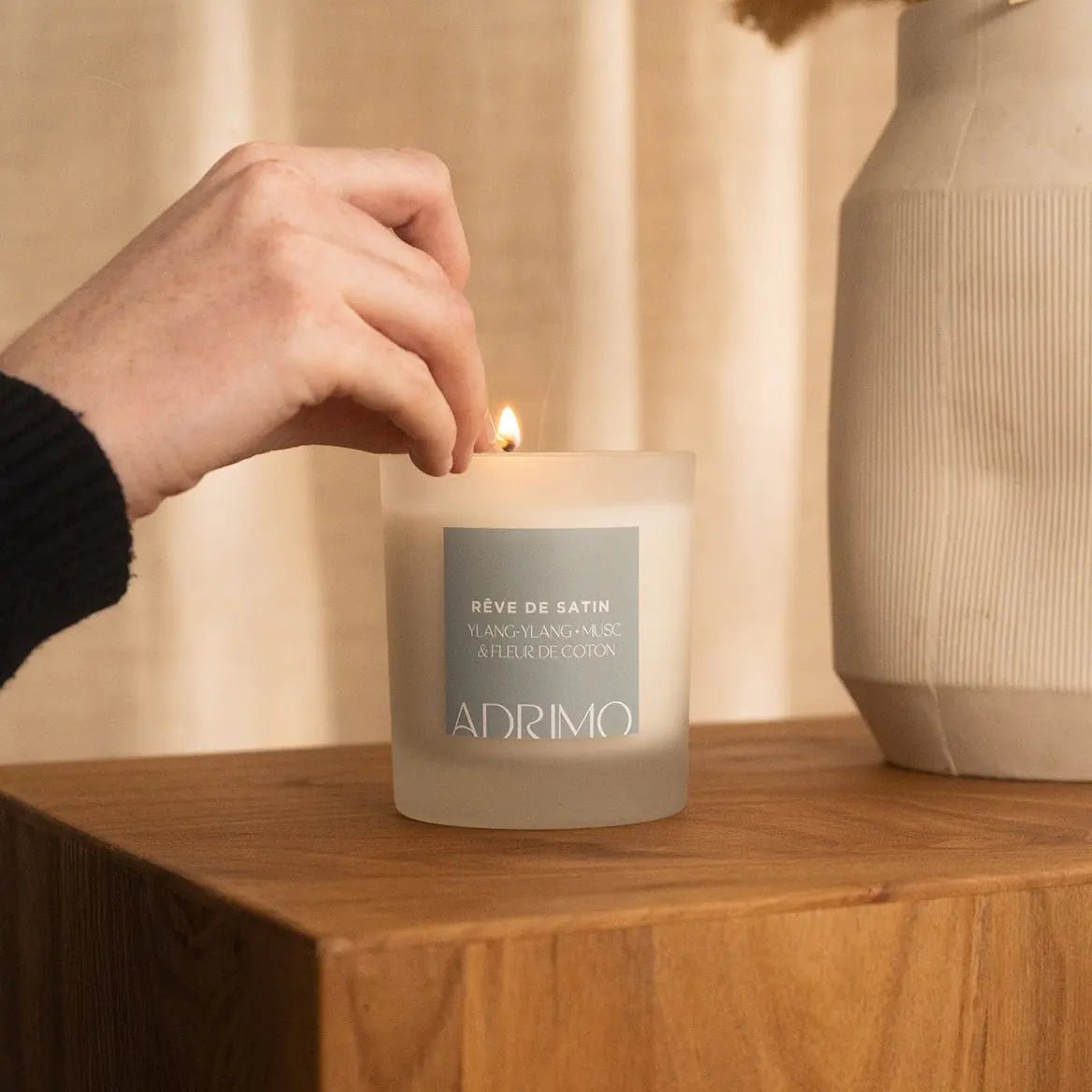 Bougie parfumée artisanale made in France