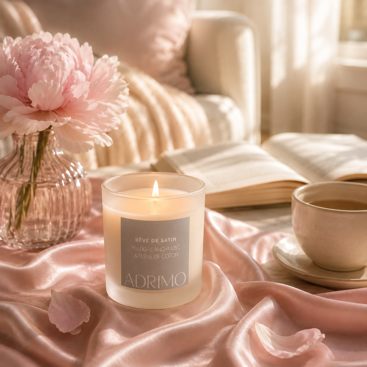 Bougie parfumée naturelle