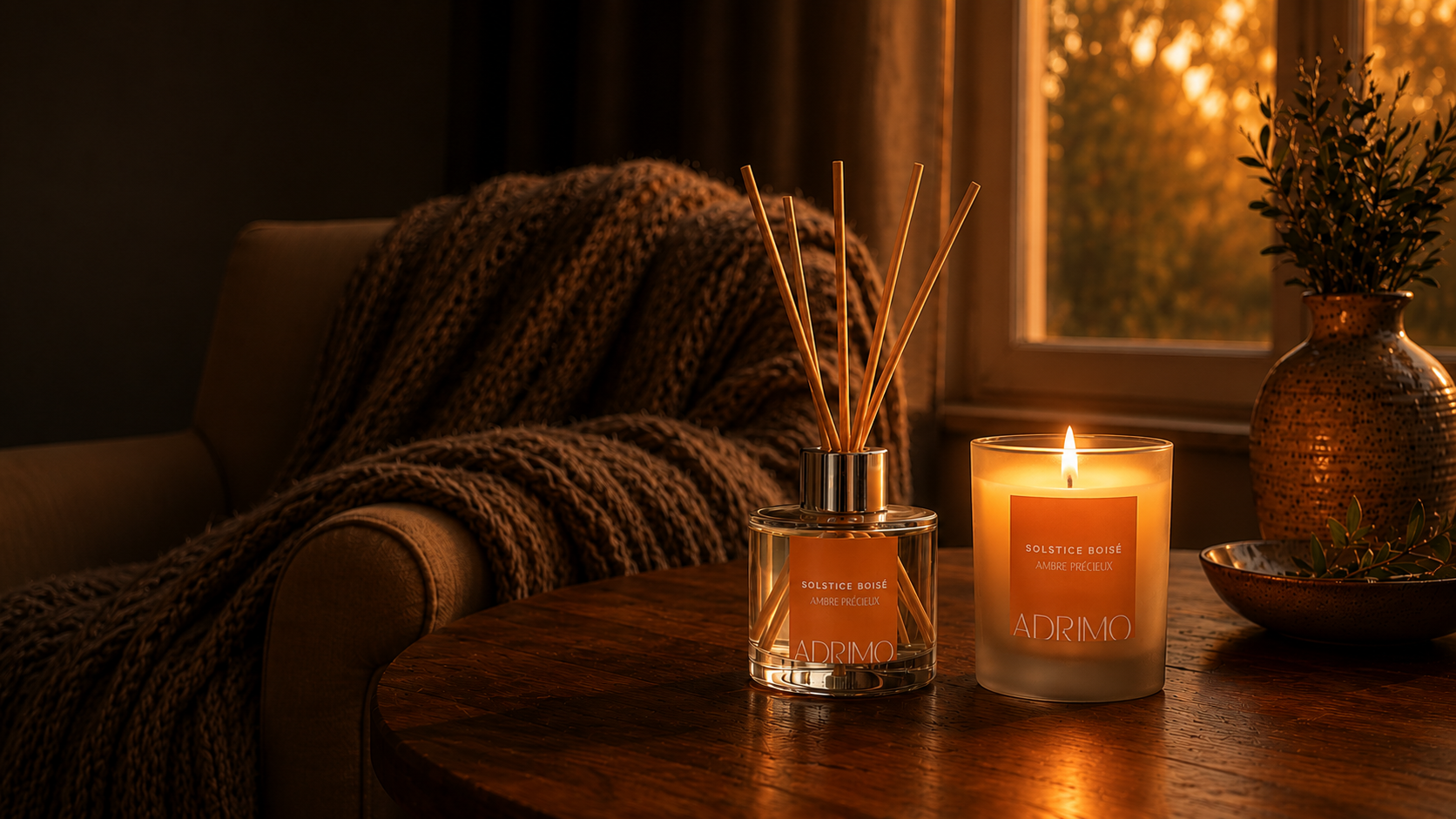 Bougie naturelle aux parfums de Grasse