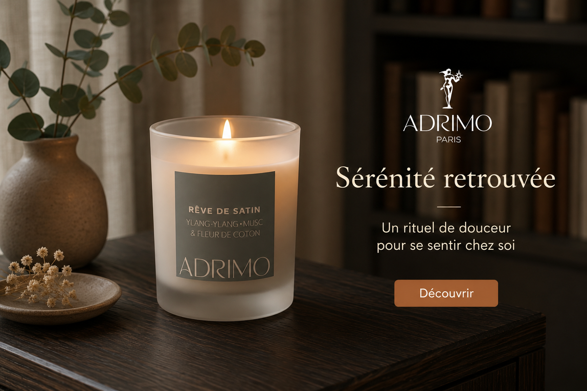 Bougie parfumée naturelle