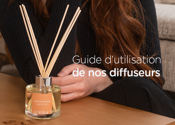 Guide d'utilisation de nos diffuseur de parfum d'ambiance