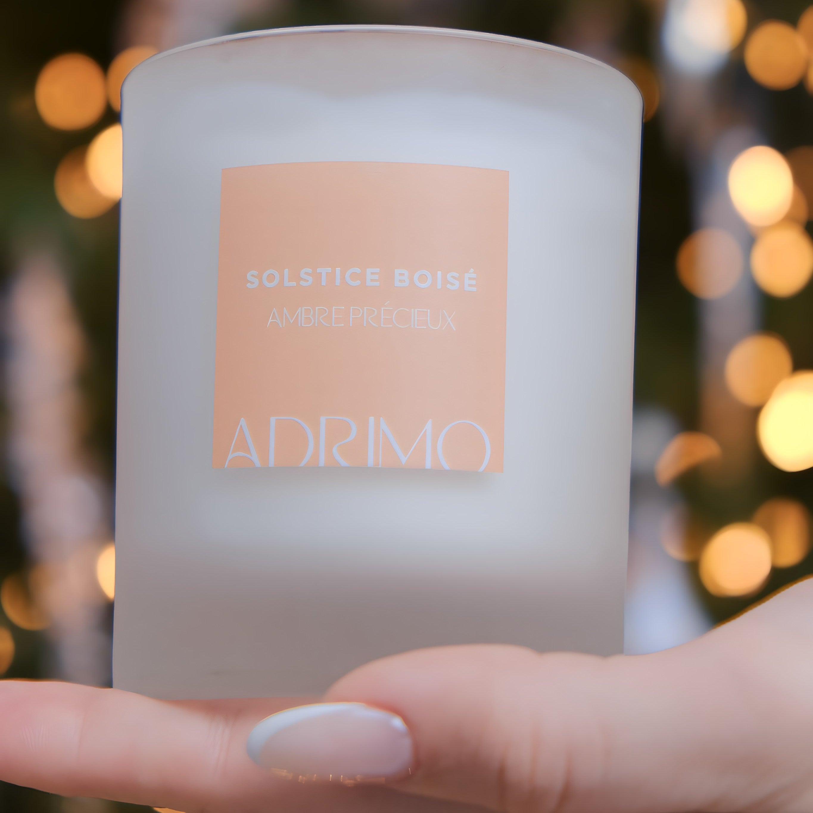 Bougie Solstice Boisé