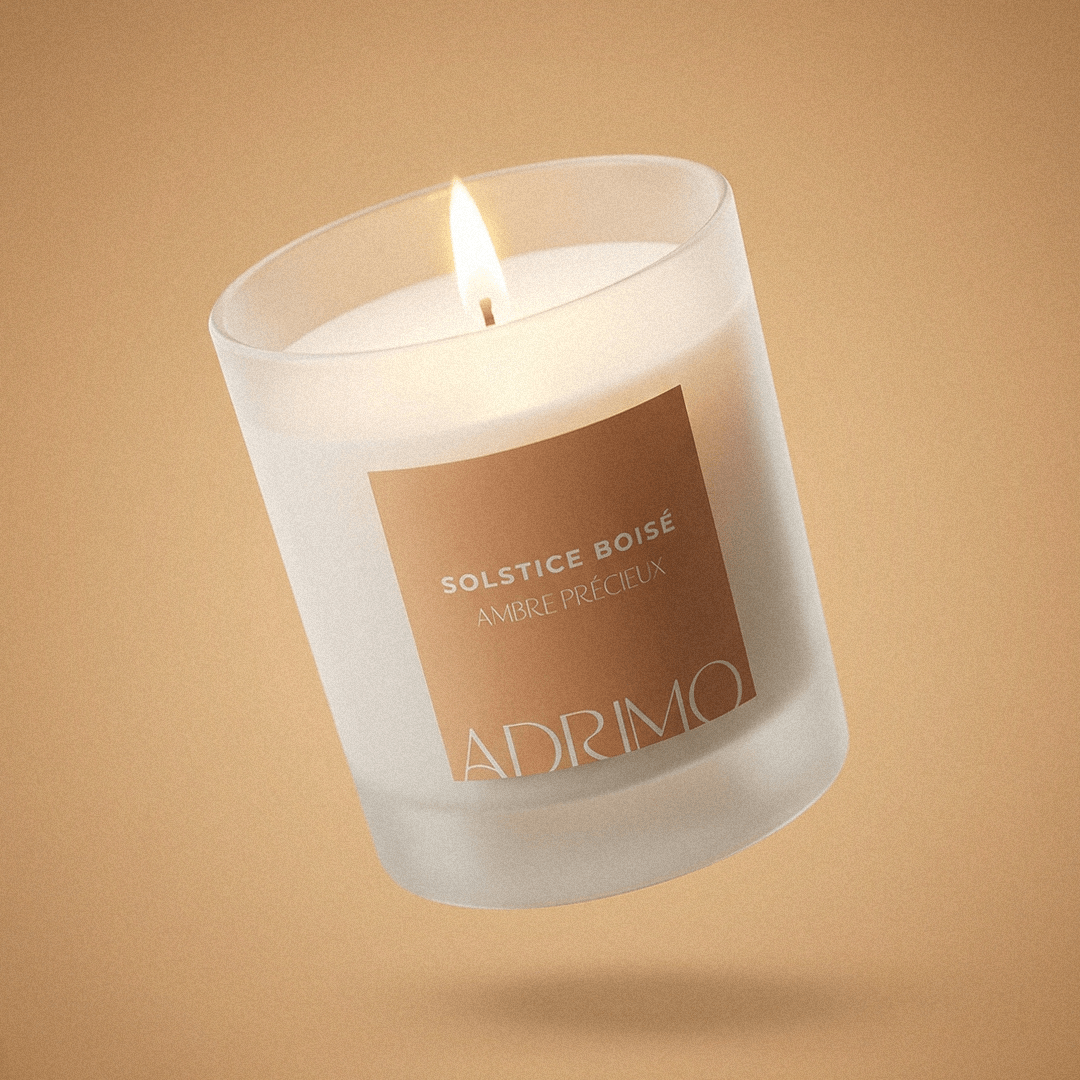 Bougie Solstice Boisé  L'heure du cocooning