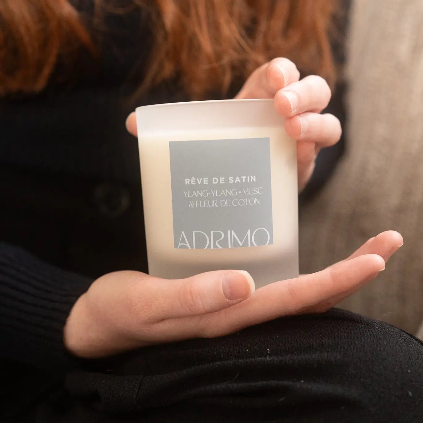 Coffret naturel Rêve de Satin Bougie et Diffuseur Adrimo Paris