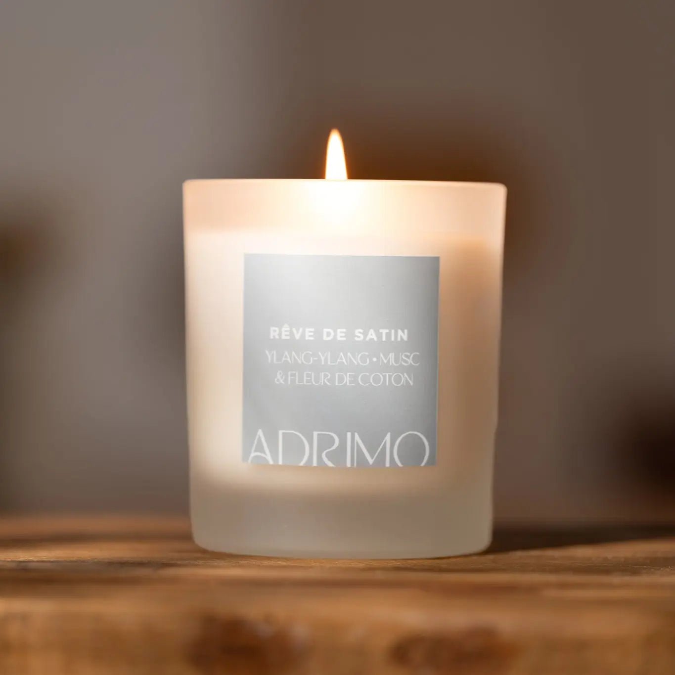 Coffret naturel Rêve de Satin Bougie et Diffuseur Adrimo Paris