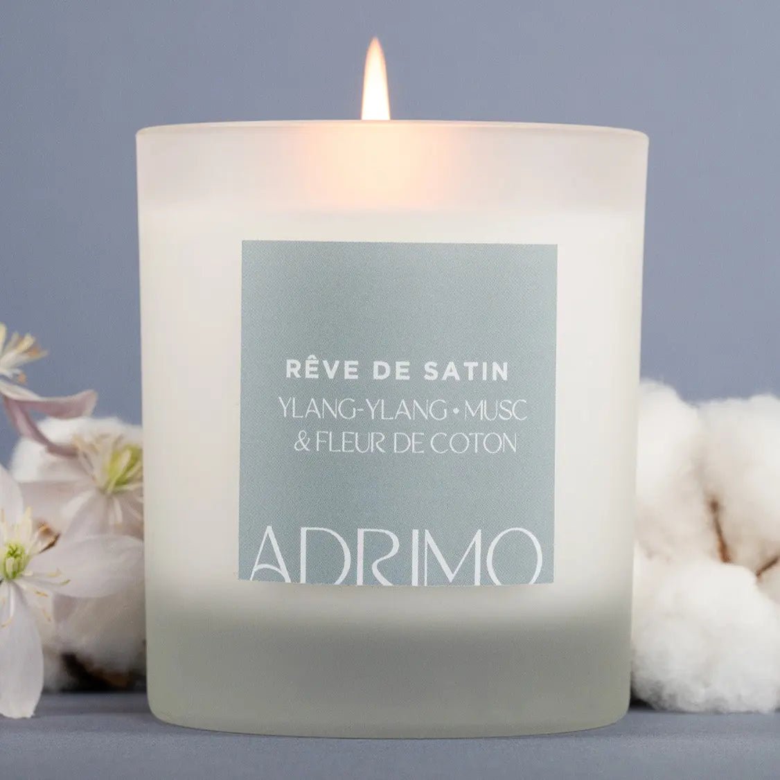 Coffret naturel Rêve de Satin Bougie et Diffuseur Adrimo Paris
