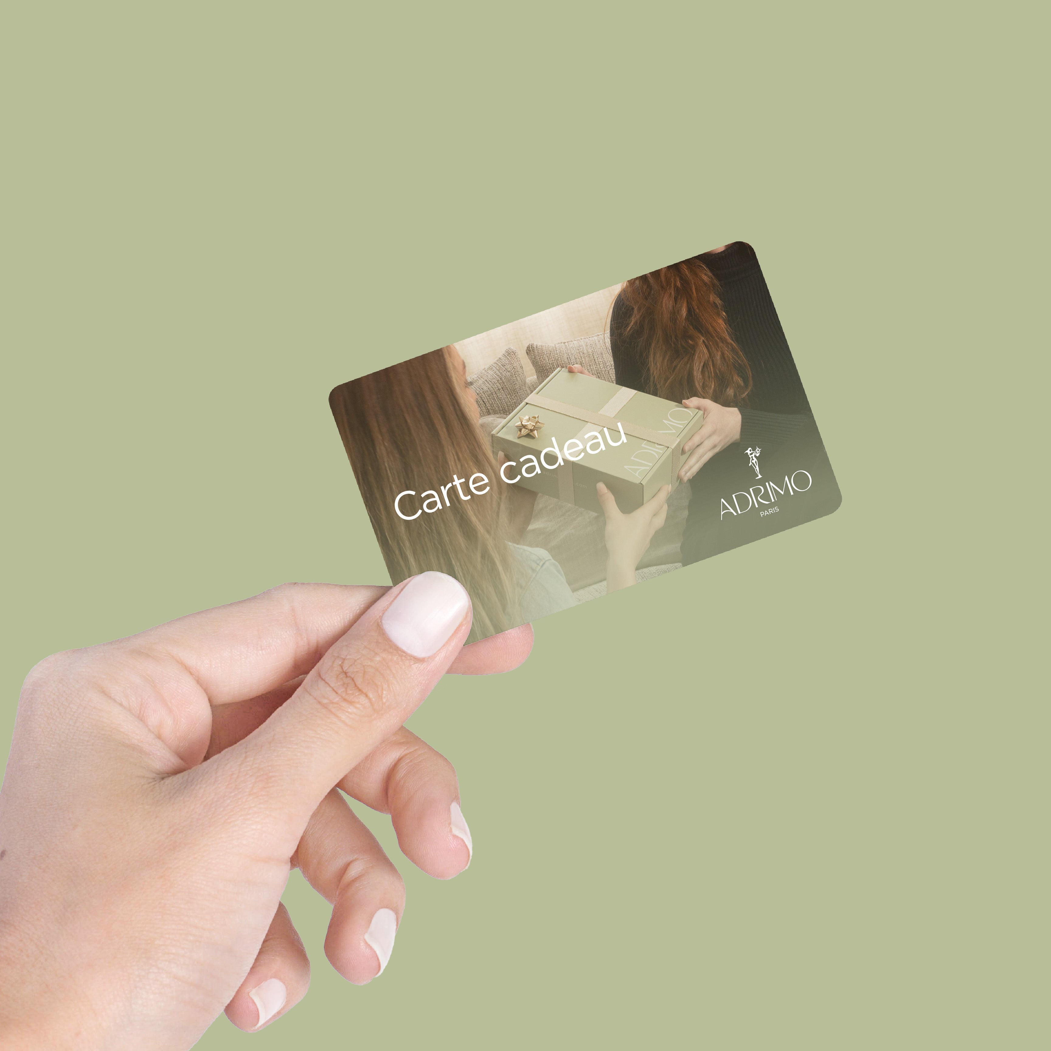 Carte cadeau parfumée Adrimo – Idée cadeau originale pour maison