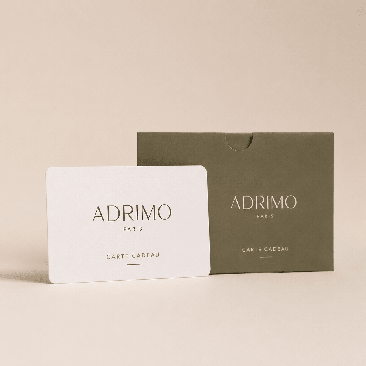 Carte cadeau Adrimo