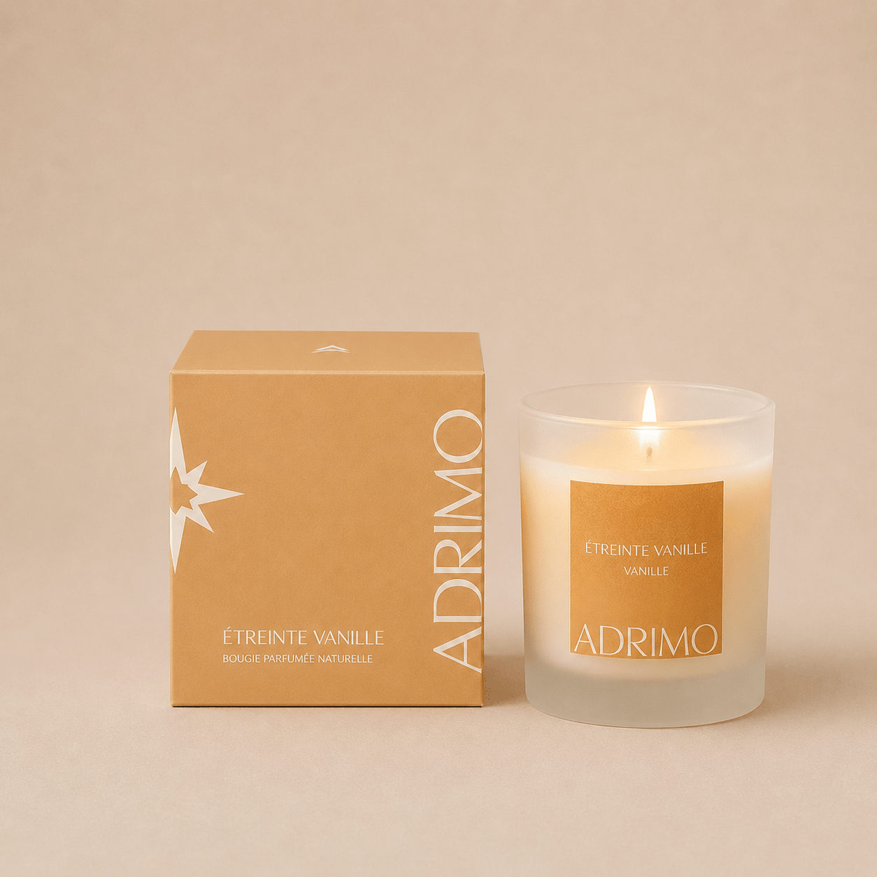 Bougie parfumée Étreinte Vanille