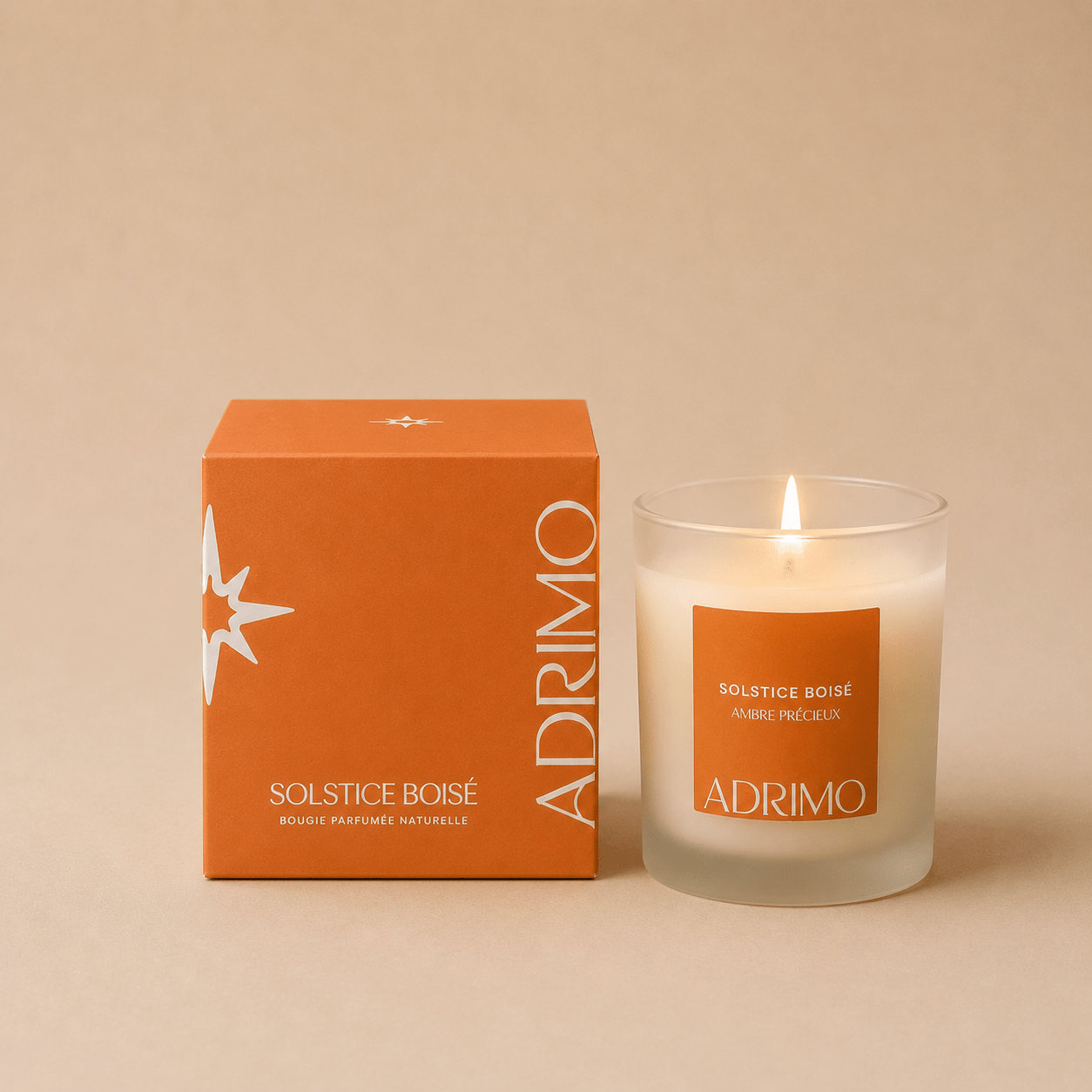 Bougie parfumée Solstice Boisé