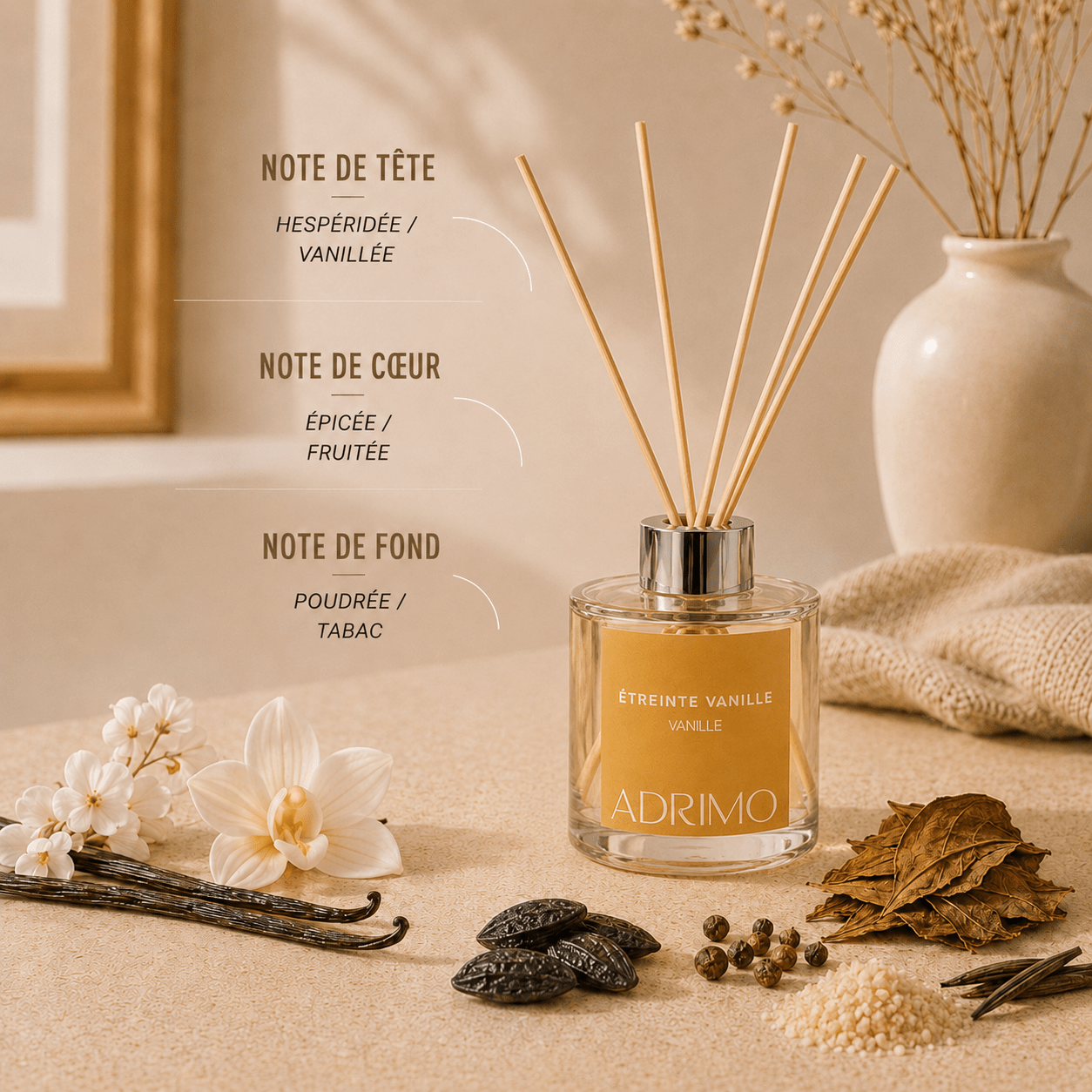 Diffuseur Étreinte Vanille