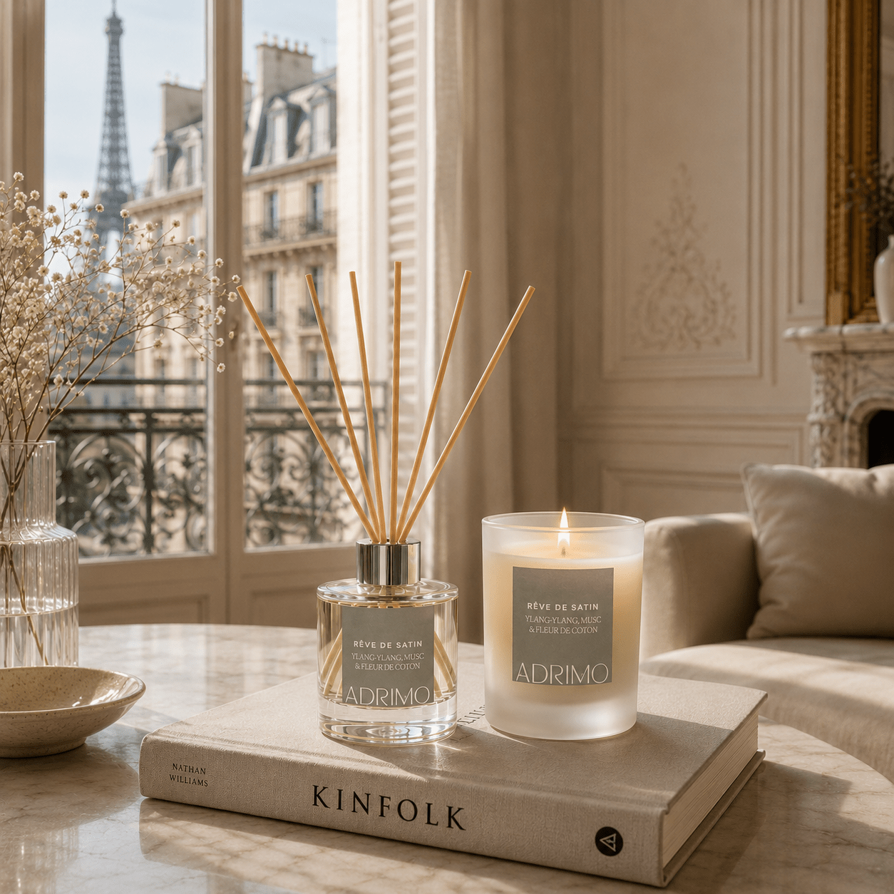 Coffret Rêve de Satin ambiance