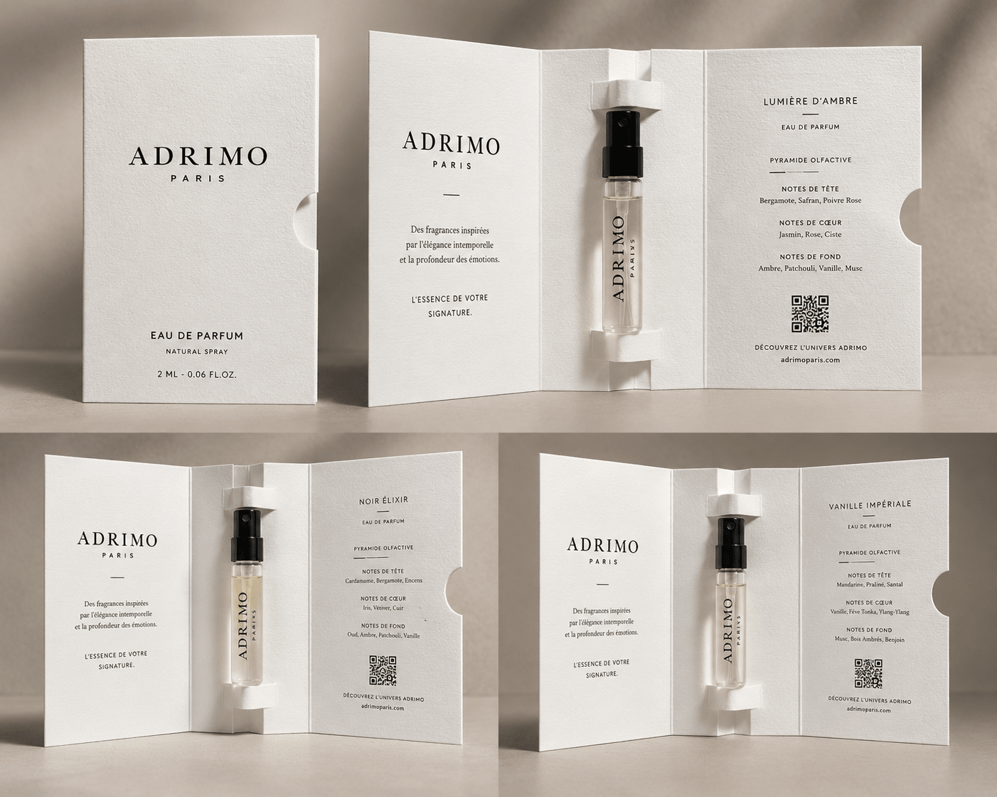 Découverte Adrimo Paris — Nos senteurs