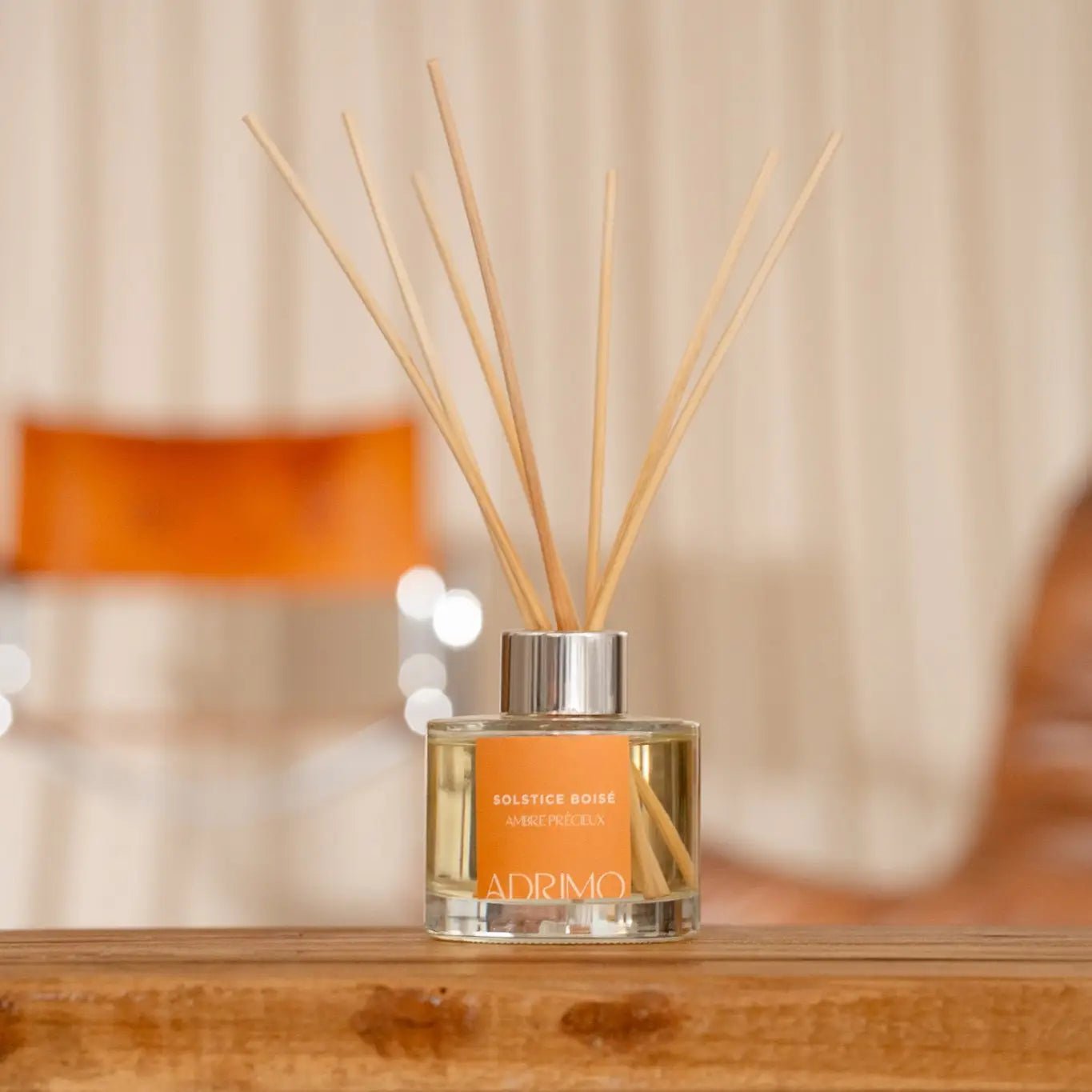 Bougie et diffuseur Solstice Boisé Adrimo Paris parfum naturel